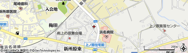 静岡県湖西市新所原東3-5周辺の地図