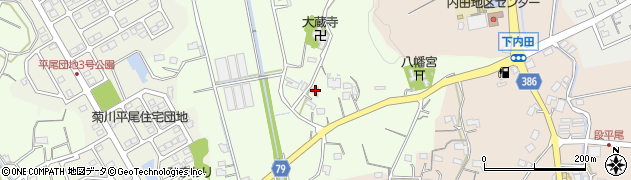 静岡県菊川市中内田4821周辺の地図