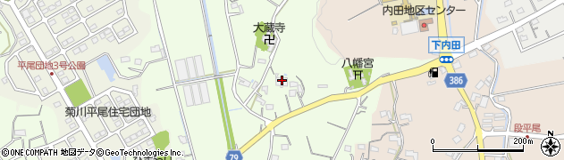 静岡県菊川市中内田4811周辺の地図
