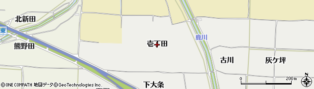 京都府木津川市市坂（壱丁田）周辺の地図