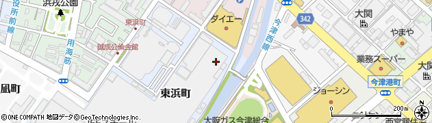 兵庫県西宮市東浜町1周辺の地図