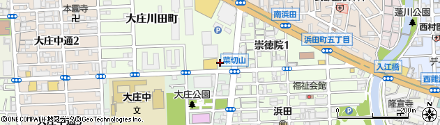 セカンドストリート尼崎浜田店周辺の地図