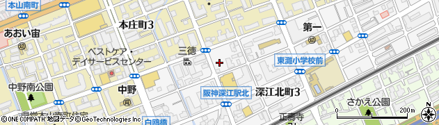山田鍼灸整骨院周辺の地図