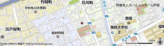 藤和ライブタウン芦屋呉川町ルミナンス周辺の地図