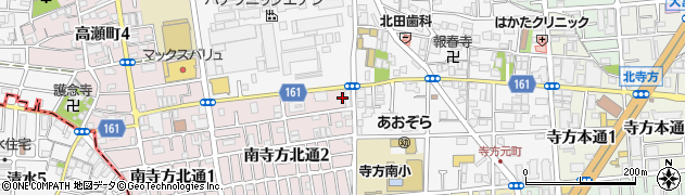 深野南寺方大阪線周辺の地図