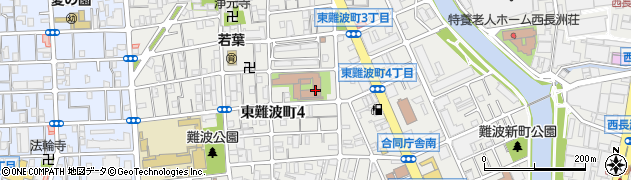 尼崎市立　ワークセンター和楽園周辺の地図