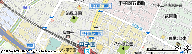株式会社メモリーゴールド甲子園店周辺の地図
