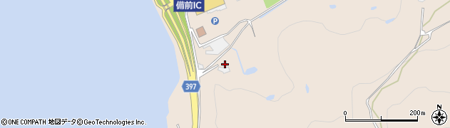 岡山県備前市穂浪2442周辺の地図