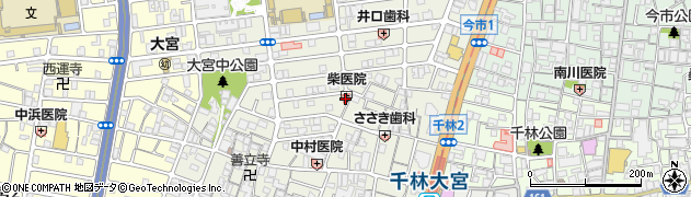 柴医院周辺の地図