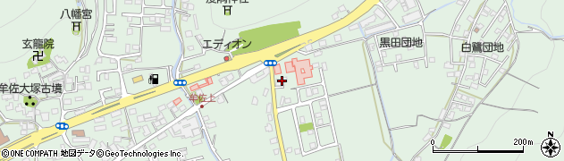 岡山県岡山市北区牟佐120周辺の地図