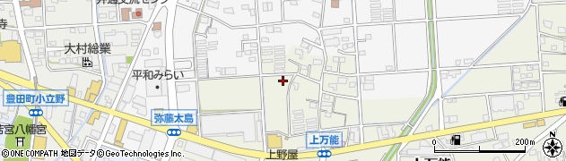 静岡県磐田市上万能480周辺の地図