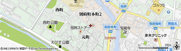 兵庫県加古川市別府町本町2丁目62周辺の地図