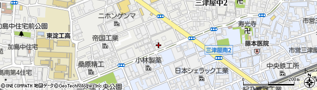 グループホームのどか三津屋周辺の地図