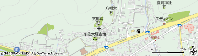 岡山県岡山市北区牟佐1427周辺の地図