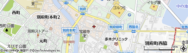 兵庫県加古川市別府町本町1丁目周辺の地図