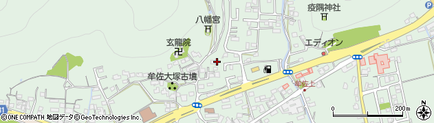 岡山県岡山市北区牟佐1378周辺の地図
