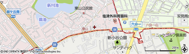 兵庫県加古川市平岡町土山9周辺の地図