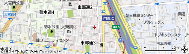 株式会社大阪製版センター周辺の地図