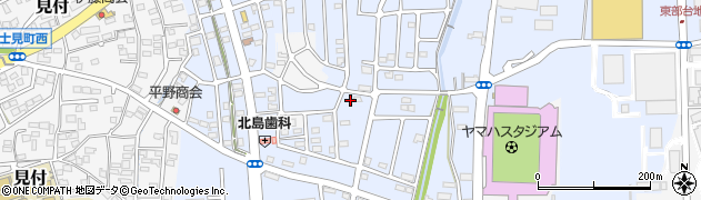 静岡県磐田市西貝塚3478周辺の地図