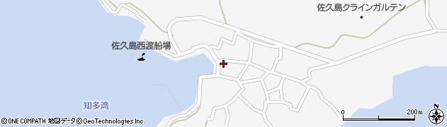 西尾市役所　佐久島弁天サロン周辺の地図