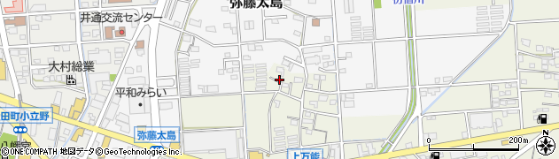 静岡県磐田市上万能463周辺の地図