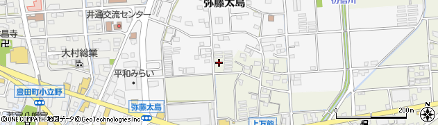 静岡県磐田市上万能475周辺の地図