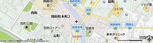 兵庫県加古川市別府町本町2丁目93周辺の地図