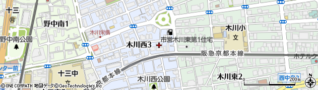 プランドール新大阪ノースレジデンス周辺の地図