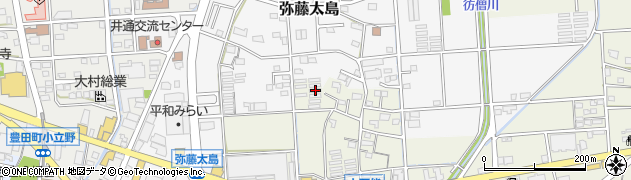 静岡県磐田市上万能473周辺の地図