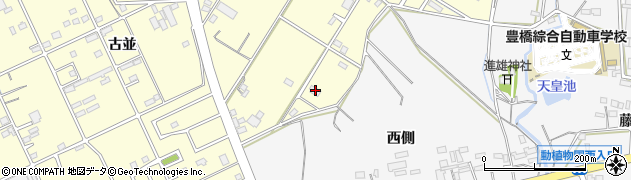 愛知県豊橋市西幸町東脇192周辺の地図