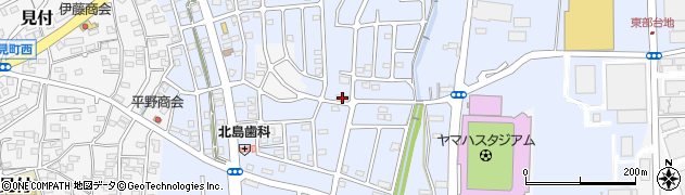 静岡県磐田市西貝塚3488周辺の地図