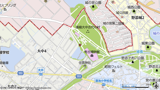 〒675-0142 兵庫県加古郡播磨町大中の地図