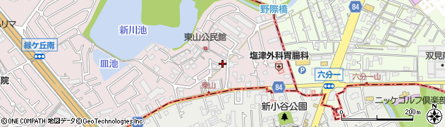 兵庫県加古川市平岡町土山12周辺の地図