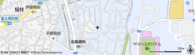 静岡県磐田市西貝塚3487周辺の地図