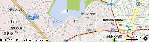 兵庫県加古川市平岡町土山52周辺の地図