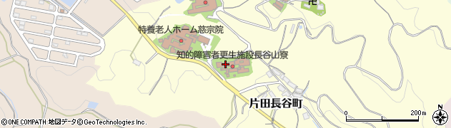 長谷山寮周辺の地図