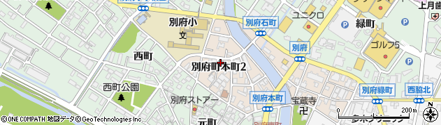 兵庫県加古川市別府町本町2丁目50周辺の地図