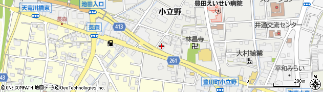 天竜そばニュー藤屋 磐田店周辺の地図