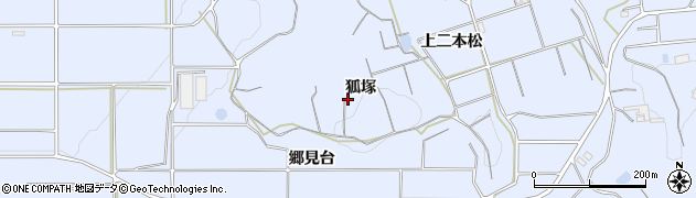 愛知県南知多町（知多郡）大井（狐塚）周辺の地図