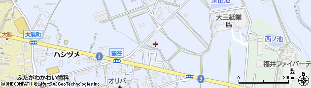 愛知県豊橋市雲谷町新外ノ谷30周辺の地図
