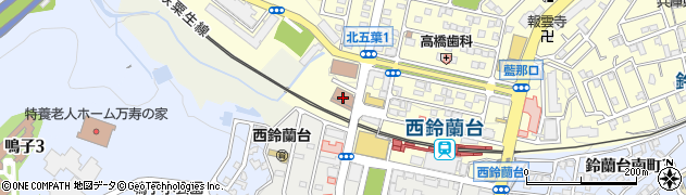 神戸北郵便局 ＡＴＭ周辺の地図