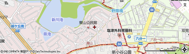 兵庫県加古川市平岡町土山24周辺の地図
