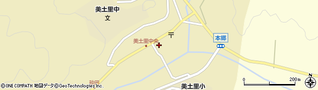 安芸高田市美土里支所周辺の地図
