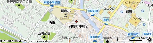 兵庫県加古川市別府町本町2丁目21周辺の地図