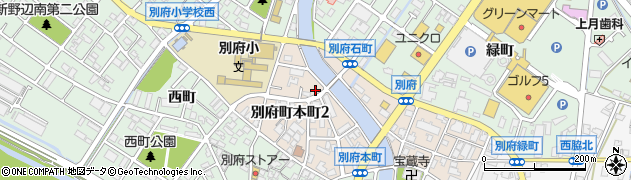 兵庫県加古川市別府町本町2丁目10周辺の地図