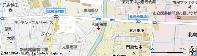 和田電器株式会社周辺の地図