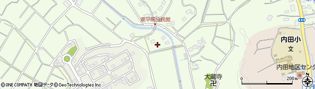 静岡県菊川市中内田5261周辺の地図