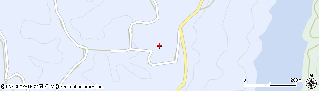 京都府南山城村（相楽郡）高尾（林）周辺の地図