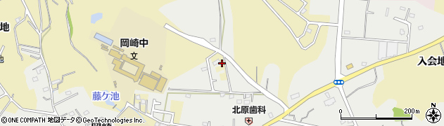 静岡県湖西市岡崎587周辺の地図