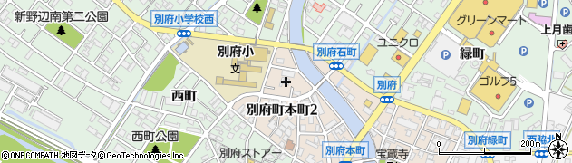 兵庫県加古川市別府町本町2丁目12周辺の地図